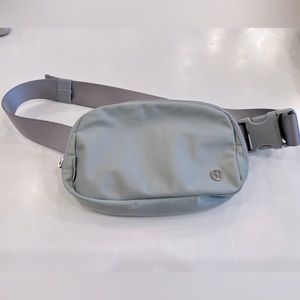 Lulu Lemon grey hip bag